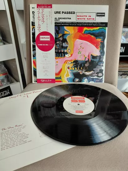 The Moody Blues – Days Of Future Passed - 1978 Japonya  Basım LP Plak- Obi’li