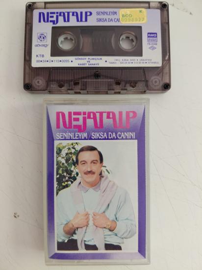 Nejat Alp - Seninleyim / Sıksa Da Canını - 1988 Türkiye Basım Kaset - Kağıt Baskı
