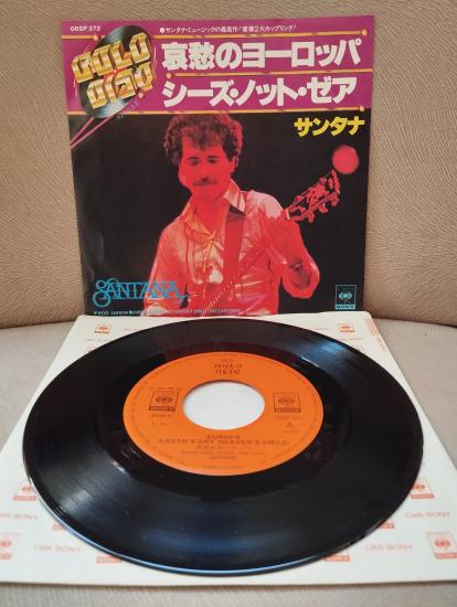 Santana – Europa (Earth’s Cry Heaven’s Smile) -  1977  Japonya Basım 45’lik Plak