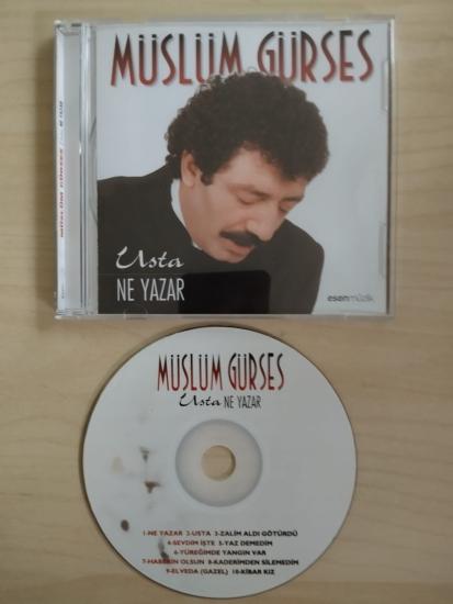 Müslüm Gürses – Usta Ne Yazar -  2013 Türkiye Basım - CD Albüm