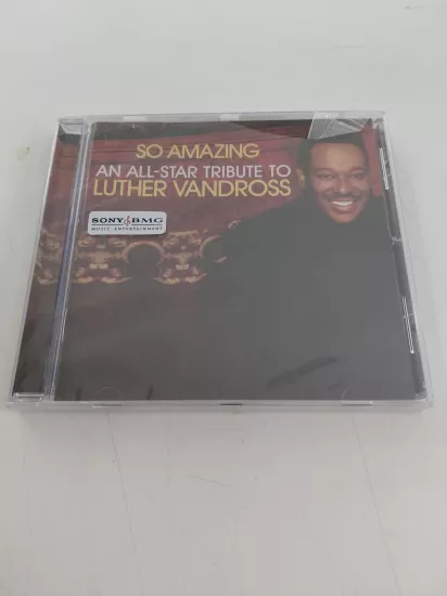 So Amazing: An All-Star Tribute To Luther Vandross  – 2005 Avrupa  Basım CD Albüm/Açılmamış Ambalajlı