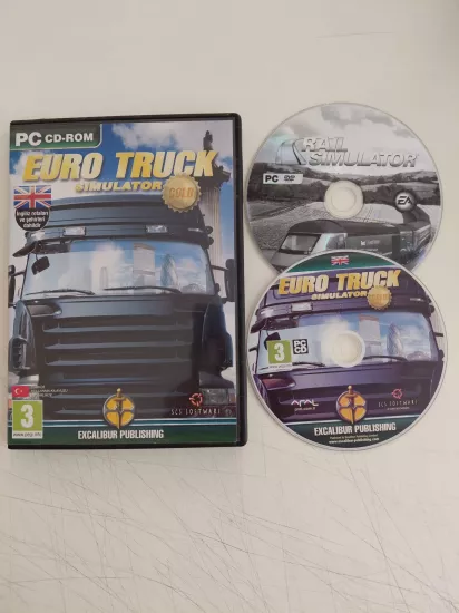 EURO TRUCK SİMULATÖR GOLD  -  PC 2xCD-ROM Oyun