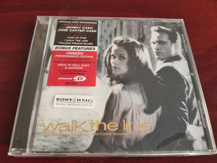 Walk The Line (Soundtrack)  -  2005 Avrupa Basım CD  Albüm /Ambalajlı