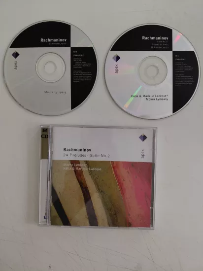 Rachmaninov  – 24 Preludes / Suite No. 2  – 2005 Almanya Basım - 2xCD Albüm