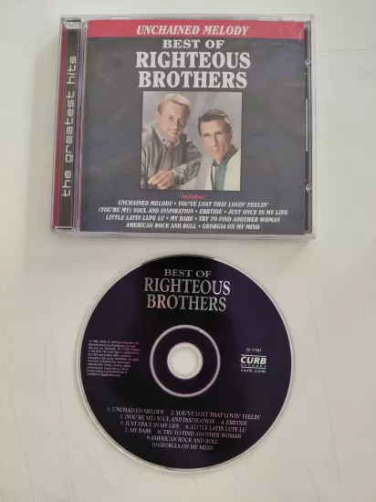 The Righteous Brothers – Best Of Righteous Brothers –   USA Basım - CD Albüm