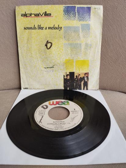 Alphaville – Sounds Like A Melody   - 1984 Fransa Basım 45 lik Plak