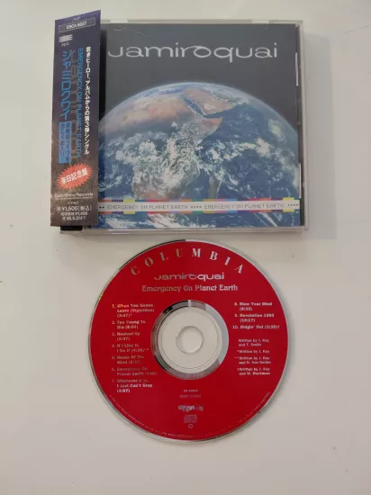 Jamiroquai ‎ – Emergency On Planet Earth – 1993  Japonya  Basım - CD Maxi-Single /Obili