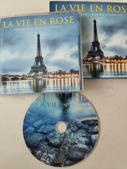 La Vie En Rose - Unutulmayan Fransızca Şarkılar - 2014 Türkiye Basım CD Albüm - 2.El