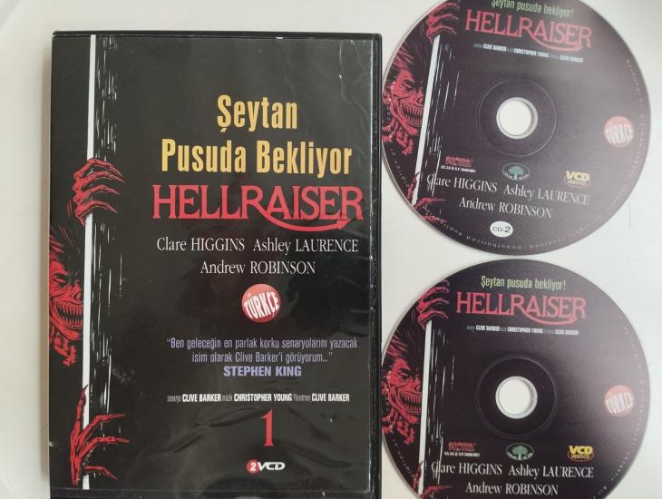 Hellraiser -  Şeytan Pusuda Bekliyor   - 2. El 2x VCD Film