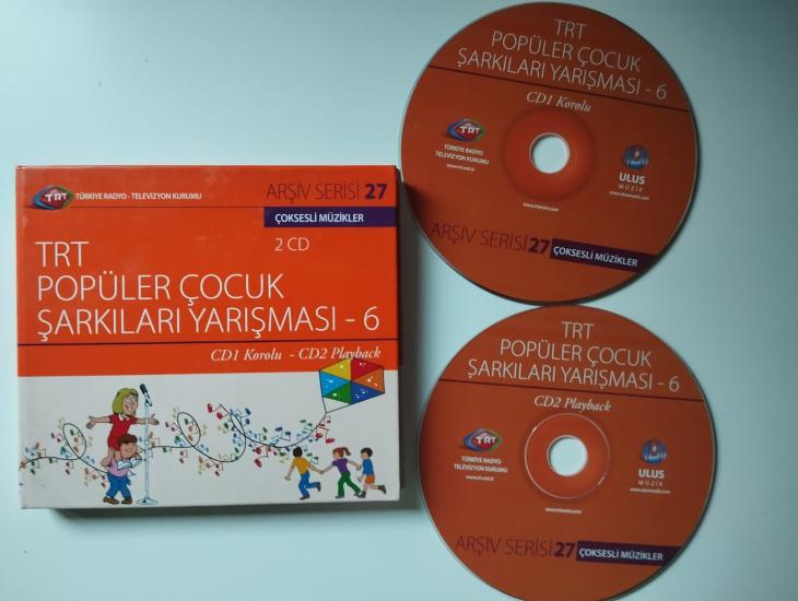 TRT Popüler Çocuk Şarkıları Yarışması - 6 - 2007 Türkiye  Basım 2xCD  Albüm