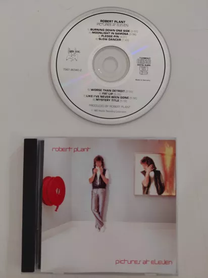 Robert Plant  – Pictures At Eleven –   Avrupa Basım - CD Albüm