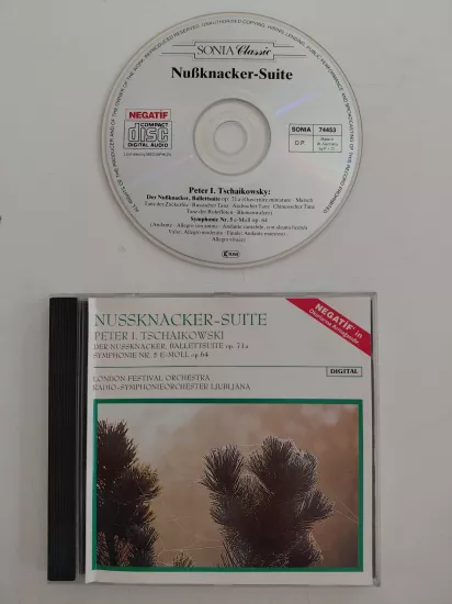 Tchaikovsky  – Nussknacker-suite – 1989 Almanya Basım - CD Albüm
