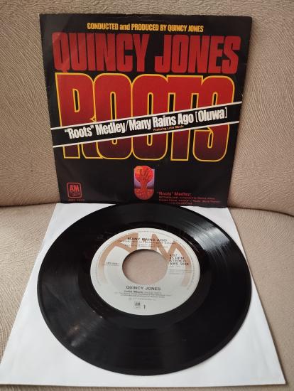 Quincy Jones – ’’Roots’’ Medley / Many Rains Ago [Oluwa] - 1977 Hollanda  Basım 45lik Plak