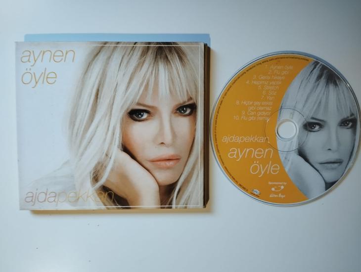 AJDA PEKKAN - AYNEN ÖYLE - 2008  TÜRKİYE BASIM CD ALBÜM