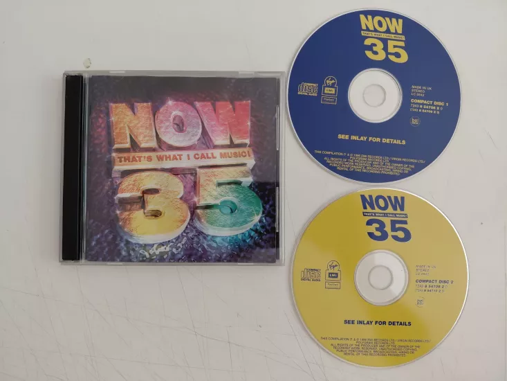 Now That’s What I Call Music! 35 (Garbage ,Dodgy... )  - 1996 Avrupa Basım - 2xCD Albüm
