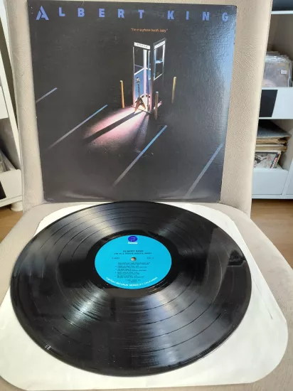 Albert King – I’m In A Phone Booth Baby  -  1984  Amerika Basım -  33 lük  LP Plak Albüm
