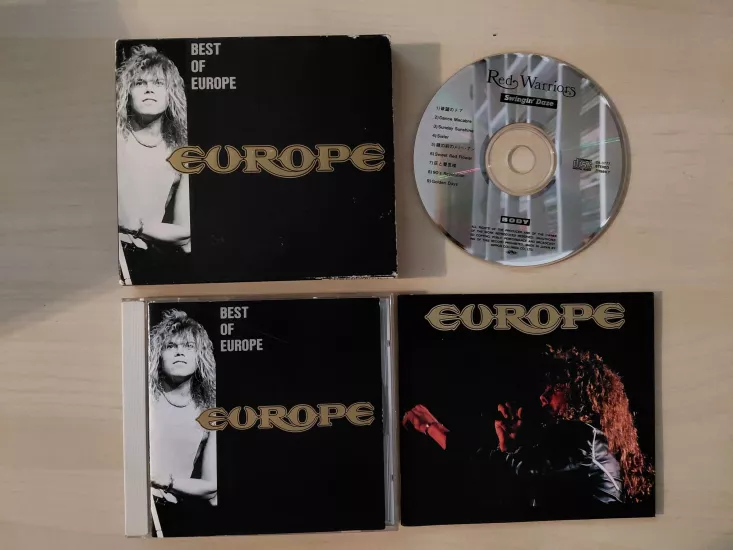 Europe  –  Best Of Europe - 1990  Japonya Basım CD Albüm