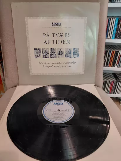 På Tværs Af Tiden  – Zadok, The Priest(Şampiyonlar Ligi Müziği) – 1965 Almanya Basım 33 lük Plak - LP Albüm