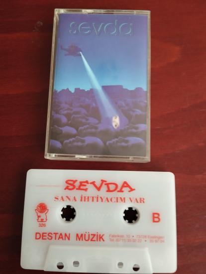 SEVDA  – Sana İhtiyacım Var -   Almanya Basım  Kaset / Destan Müzik