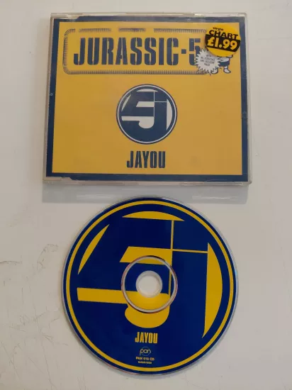 Jurassic 5 ‎– Jayou  - 1998  İngiltere Basım - CD, Single /Hip Hop