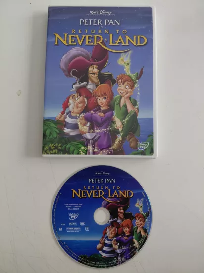 PETER PAN In Return to Never Land - DVD Animasyon /1. Bölge-Türkçe altyazı yoktur