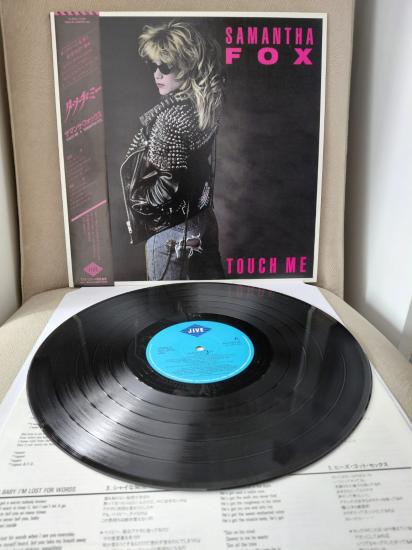 Samantha Fox  – Touch Me - 1986 Japonya  Basım LP Plak - Obi’li