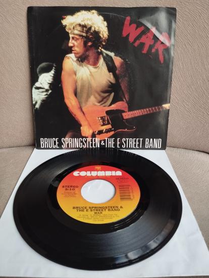 Bruce Springsteen & The E Street Band  – War - 1986  U.S.A.  Basım 45 LİK PLAK- 2. El