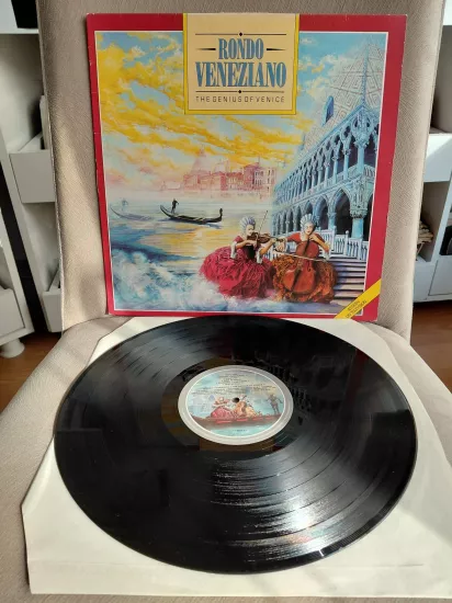 Rondo Veneziano  – The Genius Of Venice  - 1984 İngiltere Basım Albüm - 33’lük LP Plak