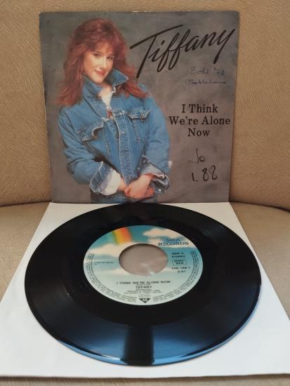 Tiffany –  I Think We’re Alone Now - 1987 Almanya Basım 45 LİK PLAK