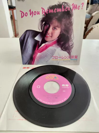 Florence Haga  –  Do You Remember Me  - 1984 Japonya Basım 45lik Plak