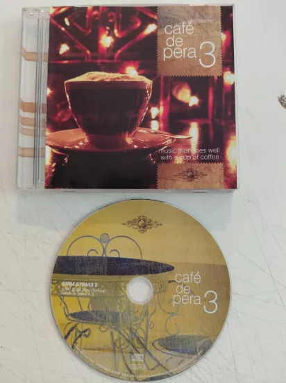 Café De Pera 3 - 2004 Türkiye Basım CD Albüm