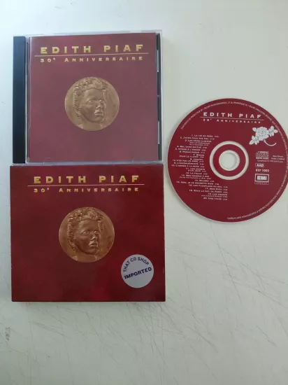 Edith Piaf – 30e Anniversaire - 1993 Avrupa Basım CD Albüm