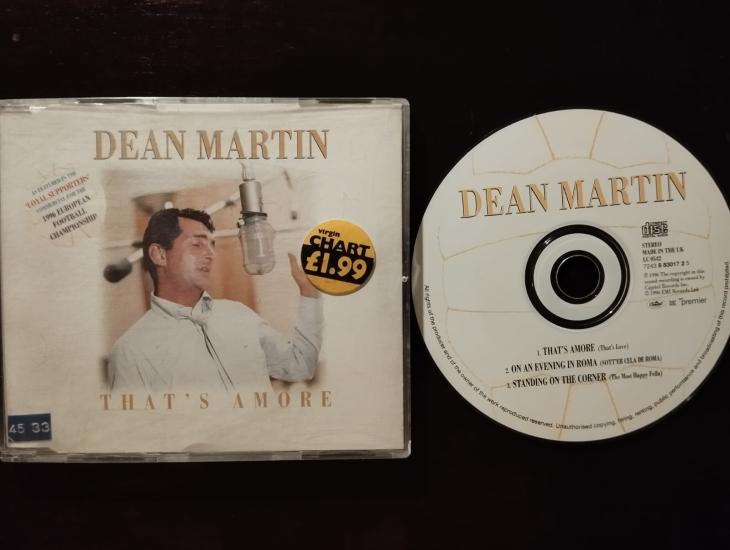 Dean Martin – That’s Amore - 1996 Avrupa Basım 2. El  CD,Single