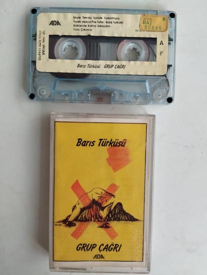 GRUP ÇAĞRI -  BARIŞ TÜRKÜSÜ  -  1986  Türkiye Basım Kaset Albüm