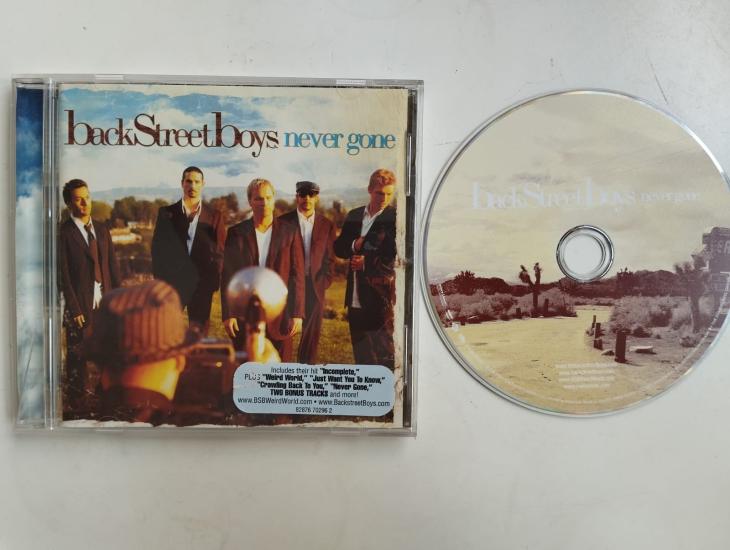 backStreetboys  – Never Gone - 2005 Avrupa  Basım - 2. El  CD Albüm