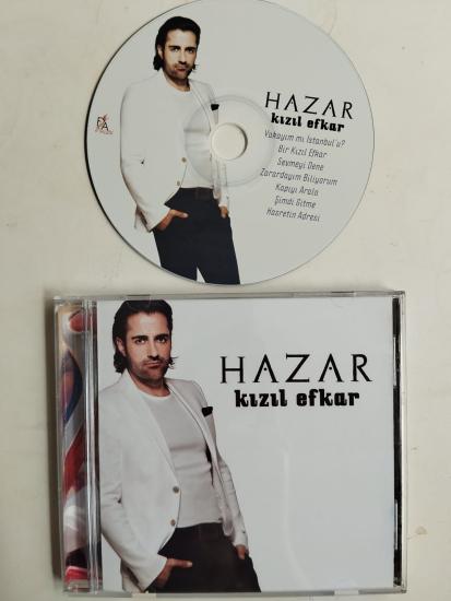 Hazar - Kızıl Efkar -  Türkiye Basım - 2. El  CD Albüm