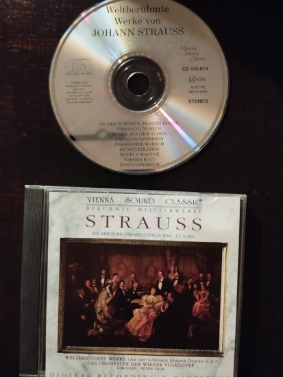 Strauss - Das Orchester Der Wiener Volksoper, Peter Falk ‎- Almanya Basım 2. El CD Albüm