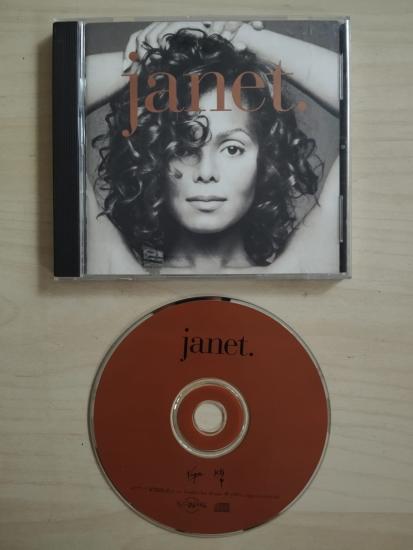 JANET JACKSON - JANET  - 1993 Avrupa Basım - CD Albüm