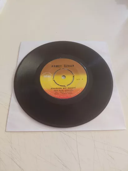 Ahmet Özhan – Sen Hatırlar Mısın  -  Türkiye Basım 45’lik Plak /Kapaksız