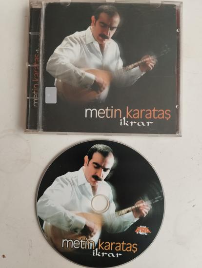Metin Karataş  / İkrar –    Türkiye Basım  2. El CD  Albüm