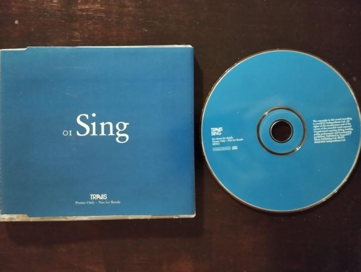 Travis / Sing -  Avrupa Basım 2. El  CD,Single,Promo
