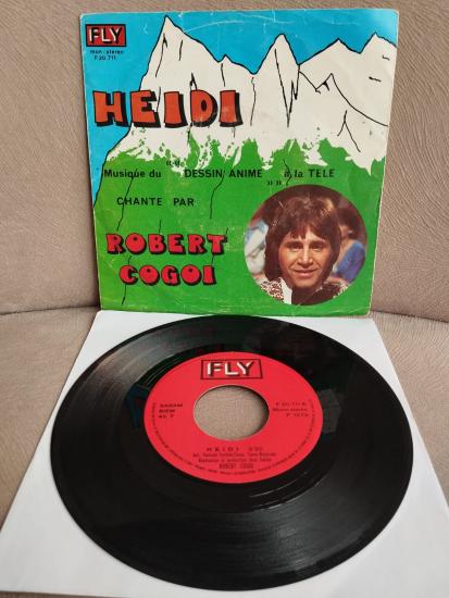 Robert Cogoi –  Heidi - 1979  Belçika Basım 45 lik Plak
