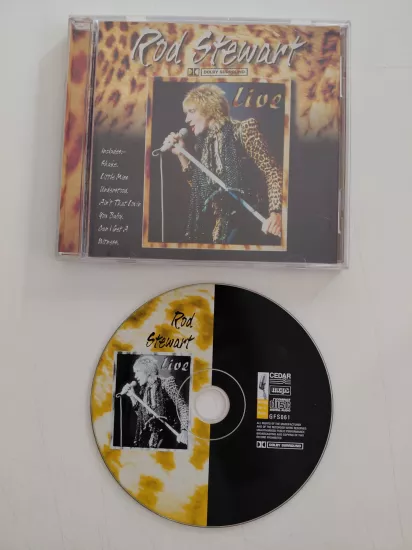 Rod Stewart  – Live –  2007  İngiltere Basım - CD Albüm