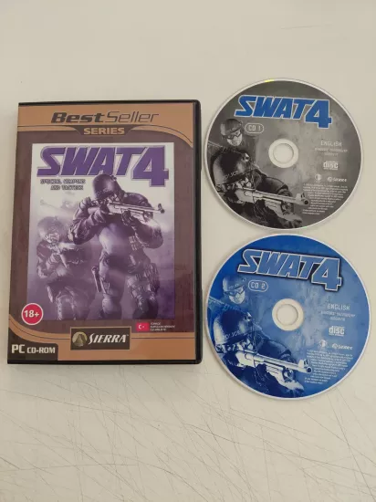 SWat 4  -  PC  2xCD-ROM Oyun
