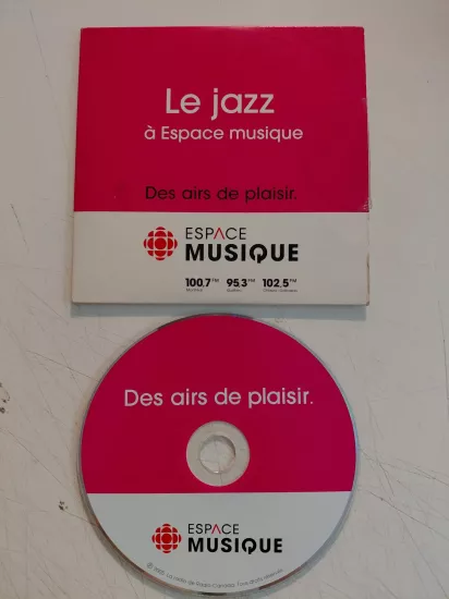 Le Jazz - a Espace musique  - Avrupa Basım  CD Albüm