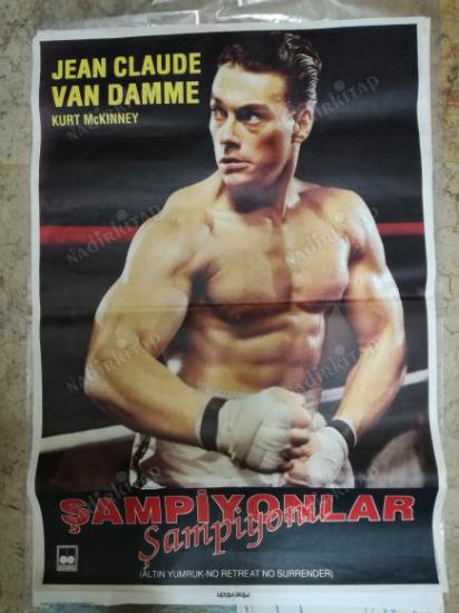 ŞAMPİYONLAR ŞAMPİYONU-JEAN CLAUDE VAN DAMME FİLM AFİŞİ