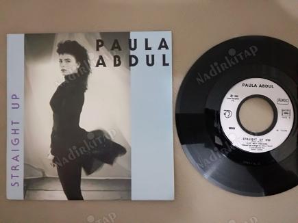 PAULA ABDUL - STRAIGHT UP - 1988 FRANSA BASIM 45 LİK PLAK