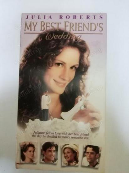 VHS VİDEO-MY BEST FRIEND’S WEDDING 1997 ORJİNAL ABD BASIM İNGİLİZCE