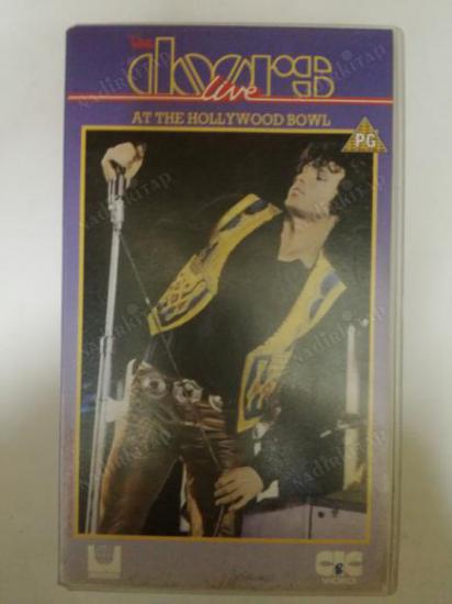 VHS VİDEO-THE DOORS (DANCE ON FIRE) 1987 DOORS MUSIC COMPANY ABD BASIM 64 DAKİKA