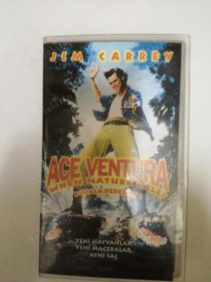 VHS VİDEO-ACE VENTURA BUDALA DEDEKTİF 2  TÜRKÇE ALTYAZILI RAKS 1997 BASIM 94 DAKİKA